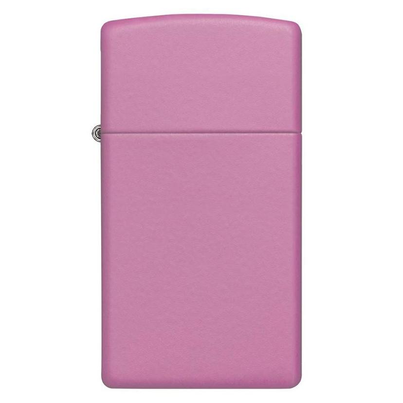 ZIPPO 1638 Windproof Lighter Pink Matte Slim