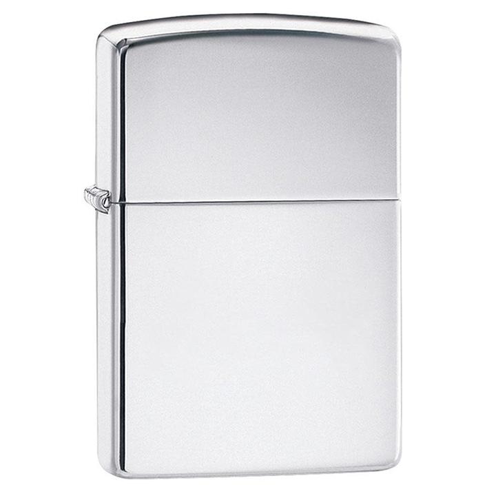 ZIPPO 167 Windproof Lighter Armor (1.5 Times Thicker) High Polish Chrome - High quality product image showing ZIPPO 167 Windproof Lighter Armor (1.5 Times Thicker) High Polish Chrome details and features