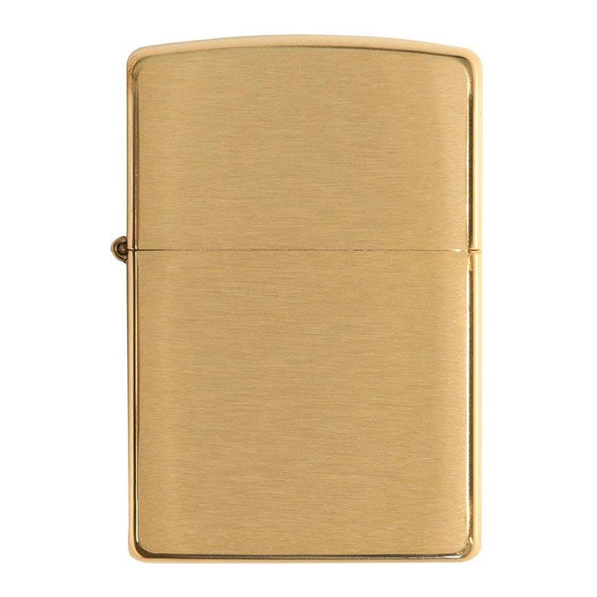 ZIPPO 168 Windproof Lighter Armor Case (1.5 Times Thicker) Brushed Brass - High quality product image showing ZIPPO 168 Windproof Lighter Armor Case (1.5 Times Thicker) Brushed Brass details and features