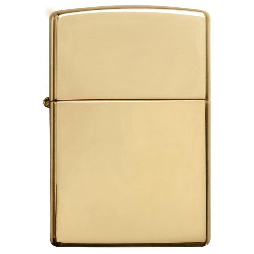 ZIPPO 169 Windproof Lighter Armor (1.5 Times Thicker) High Polish Brass
