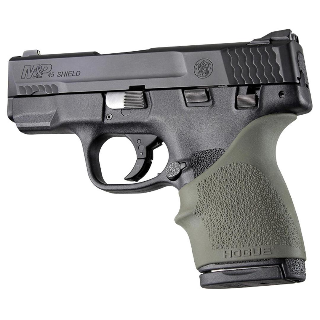 HOGUE 18301 HAll Beavertail Grip Sleeve S&W M&P Shield 45 Kahr P9 P40 CW9 CW40 Green - The Twister Group Tools product
