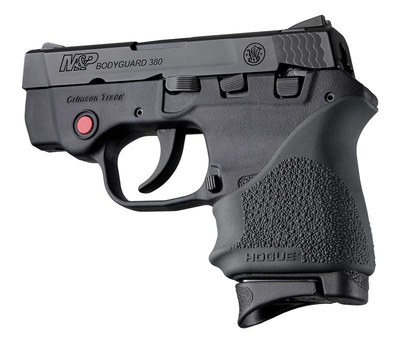 HOGUE 18500 HAll Beavertail Grip Sleeve S&W Bodyguard 380 Taurus TCP Spectrum Black - The Twister Group Tools product