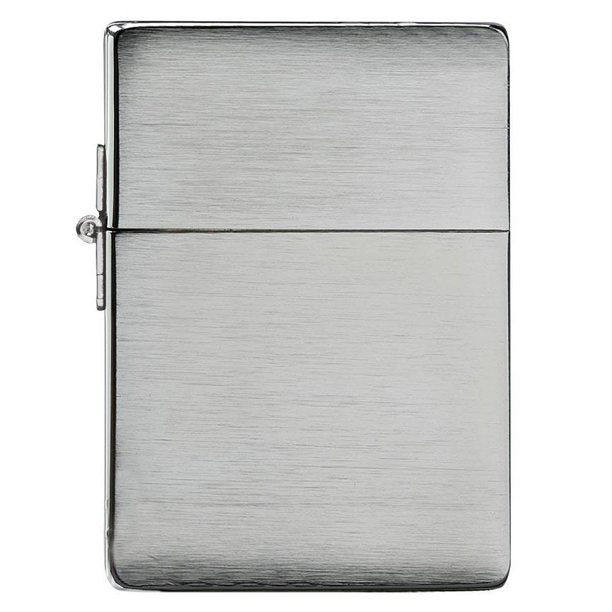 ZIPPO 1935.25 Windproof Lighter 1935 Replica w/o slashes Brushed Chrome - The Twister Group Tools product