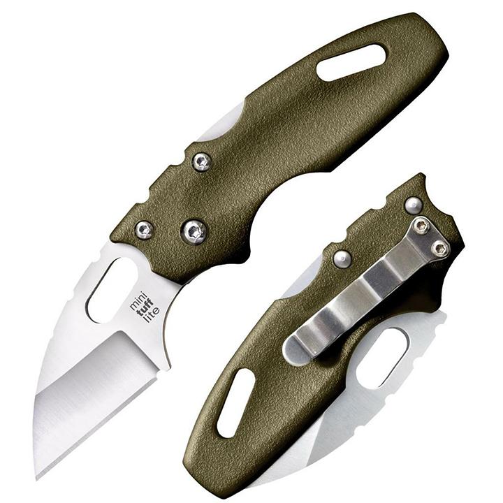 COLD STEEL 20MTGD 2 INCH Folding Pocket Knife (OD Green) - The Twister Group Tools product