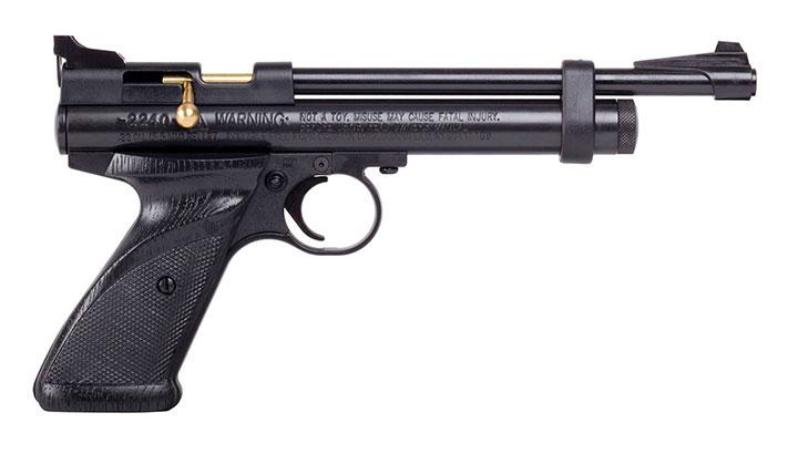 CROSMAN 2240 Black Co2 Powered Bolt-action Single Shot Air Pistol - High quality product image showing CROSMAN 2240 Black Co2 Powered Bolt-action Single Shot Air Pistol details and features