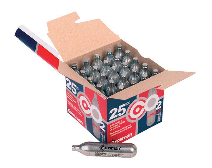 CROSMAN 2311 Powerlet 12g Co2 Cartridges 25 Count - The Twister Group Tools product