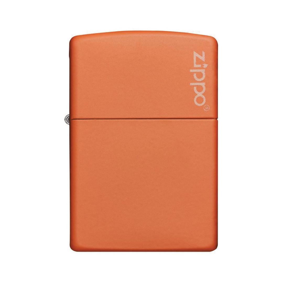 ZIPPO 231ZL Windproof Lighter Orange Matte w/Logo - The Twister Group Tools product