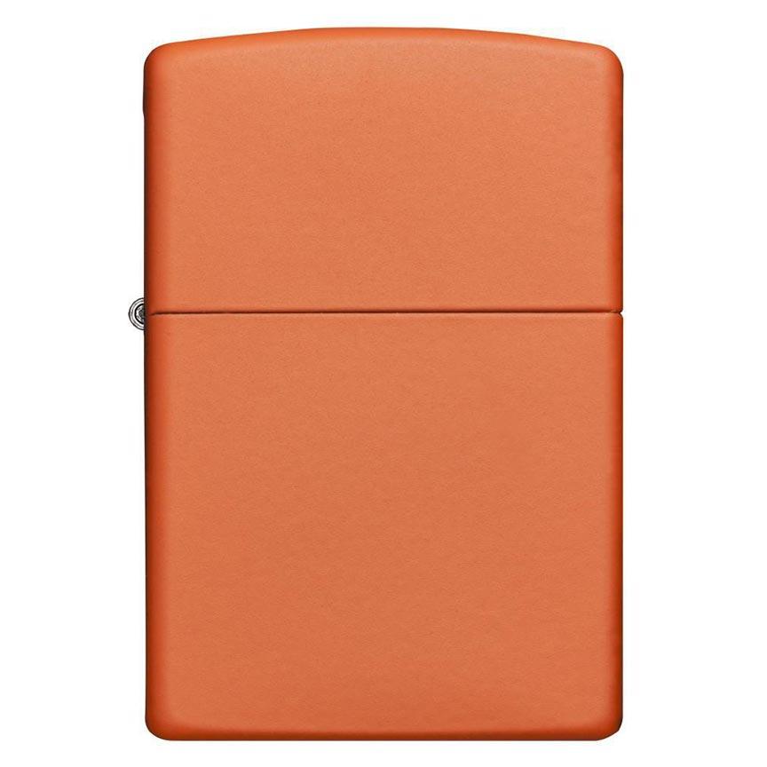 ZIPPO 231 Windproof Lighter Orange Matte - High quality product image showing ZIPPO 231 Windproof Lighter Orange Matte details and features