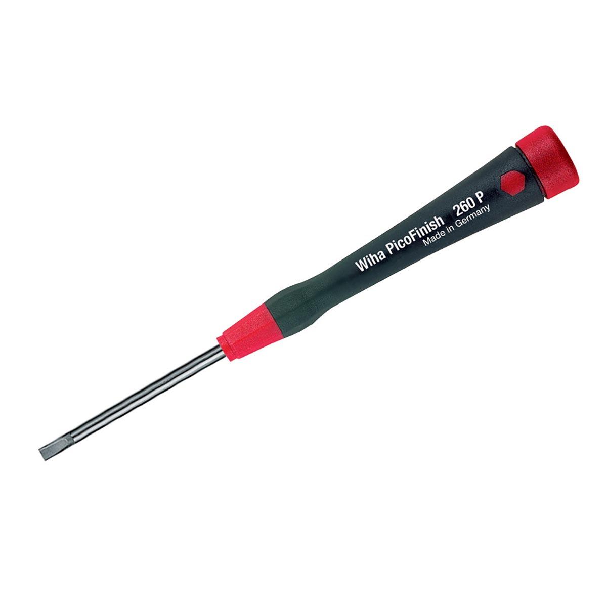 WIHA 26074 PicoFinish Slotted Screwdriver 3.5mm (.14 INCH) x 60mm - High quality product image showing WIHA 26074 PicoFinish Slotted Screwdriver 3.5mm (.14 INCH) x 60mm details and features