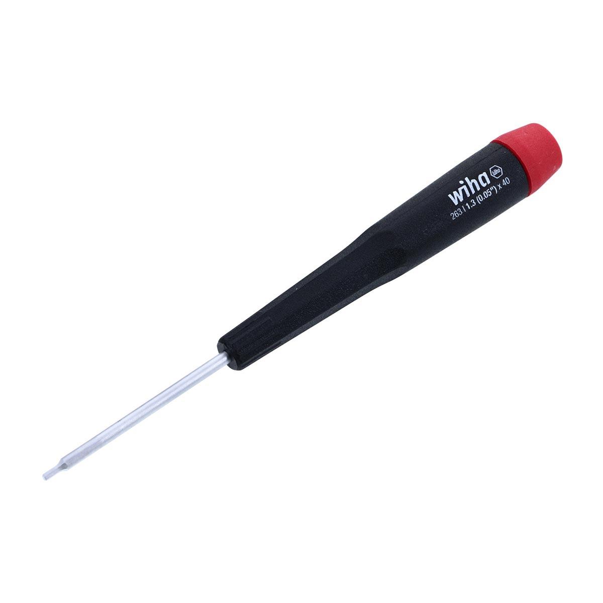 WIHA 26313 Precision Hex Screwdriver 1.3mm (.050 INCH) x 40mm - High quality product image showing WIHA 26313 Precision Hex Screwdriver 1.3mm (.050 INCH) x 40mm details and features