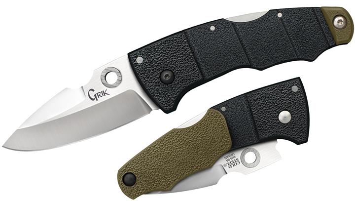 COLD STEEL 28E Grik Knife Black/OD Green 6-7/8 INCH