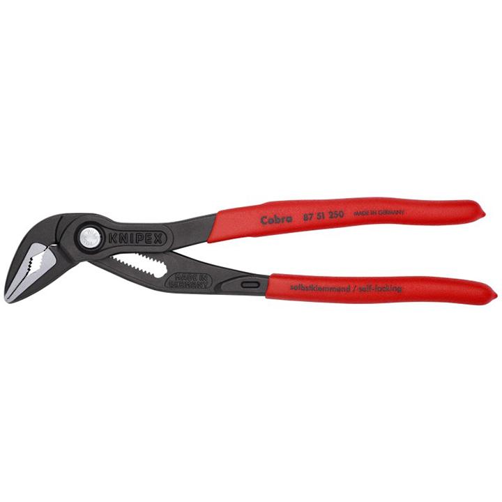 KNIPEX 8751250 Cobra Extra-Slim Water Pump Pliers - High quality product image showing KNIPEX 8751250 Cobra Extra-Slim Water Pump Pliers details and features