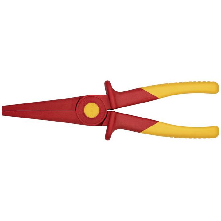 KNIPEX 986202 Flat Nose Plastic Pliers 1000V Insulated - High quality product image showing KNIPEX 986202 Flat Nose Plastic Pliers 1000V Insulated details and features