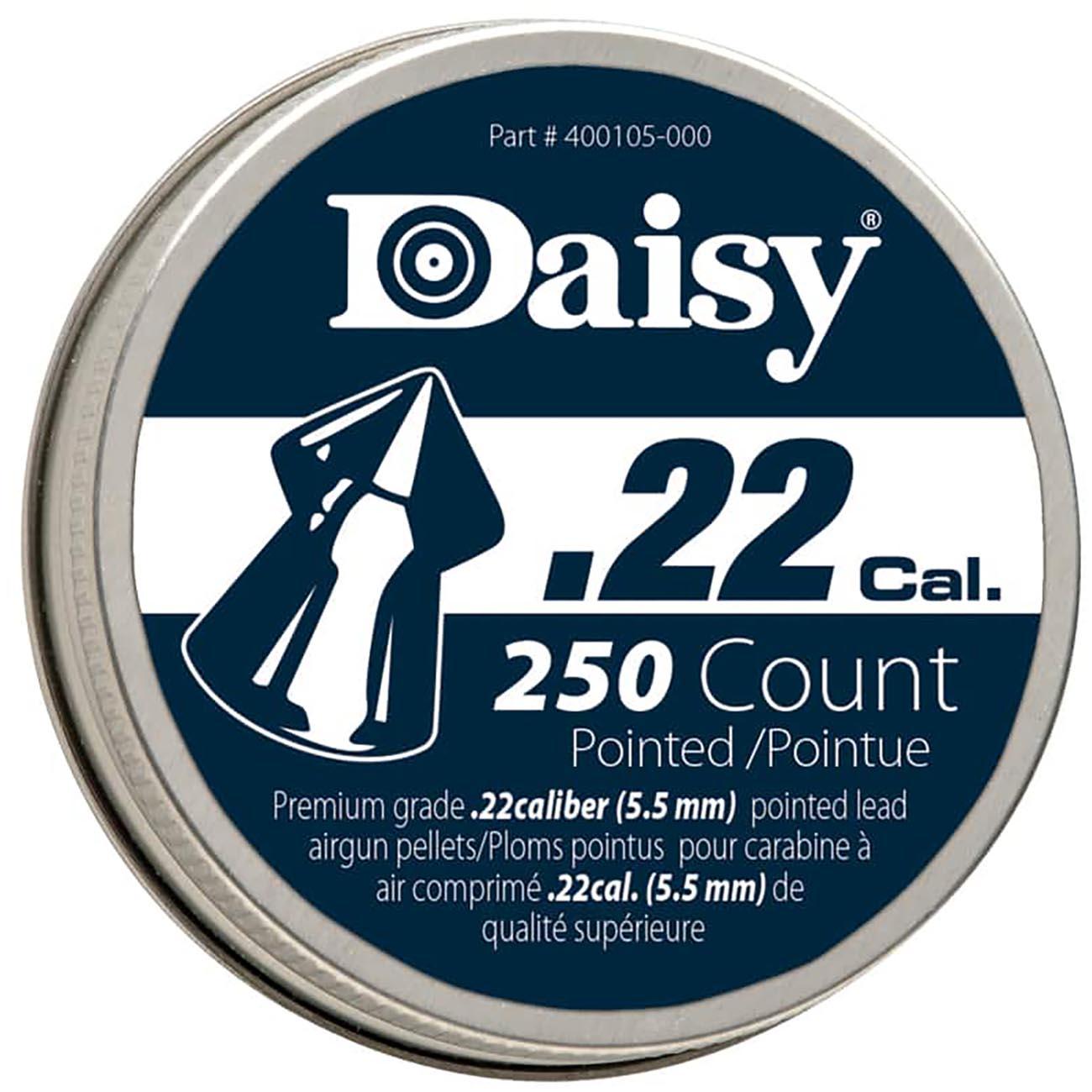 DAISY 997922 .22 Cal. Pointed Pellets (250 Count) - High quality product image showing DAISY 997922 .22 Cal. Pointed Pellets (250 Count) details and features