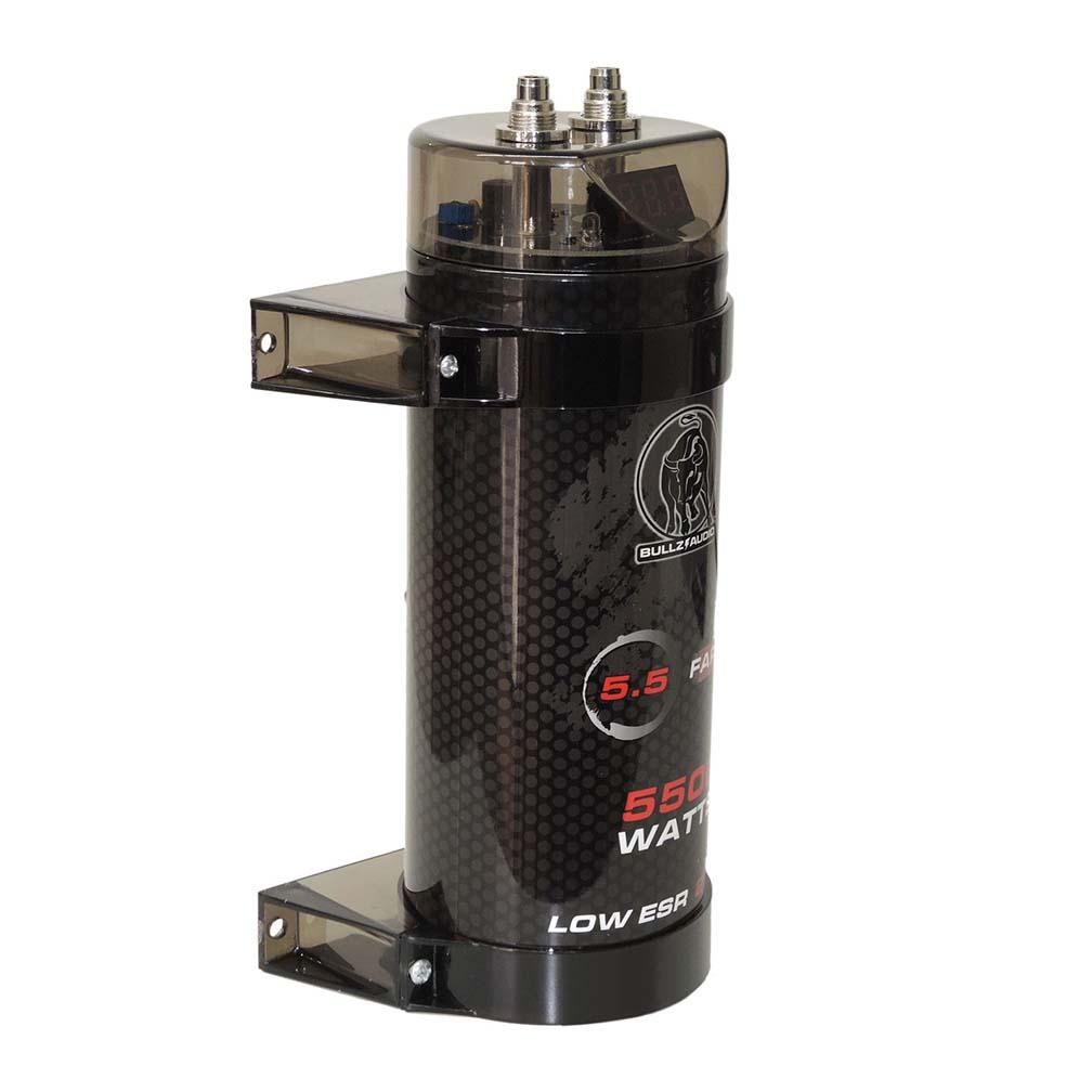 XSCORPION BCAP5.5 Bullz Audio 5.5 Farad Capacitor With Digital Voltage Display - High quality product image showing XSCORPION BCAP5.5 Bullz Audio 5.5 Farad Capacitor With Digital Voltage Display details and features