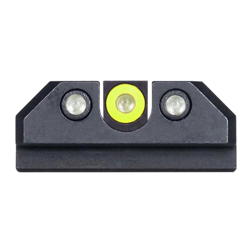 NIGHT FISION CZU77007YGZG Night Sight Set for CZ-USA P-10 C/F Yellow Front Ring/Black U-Notched Rear Rings