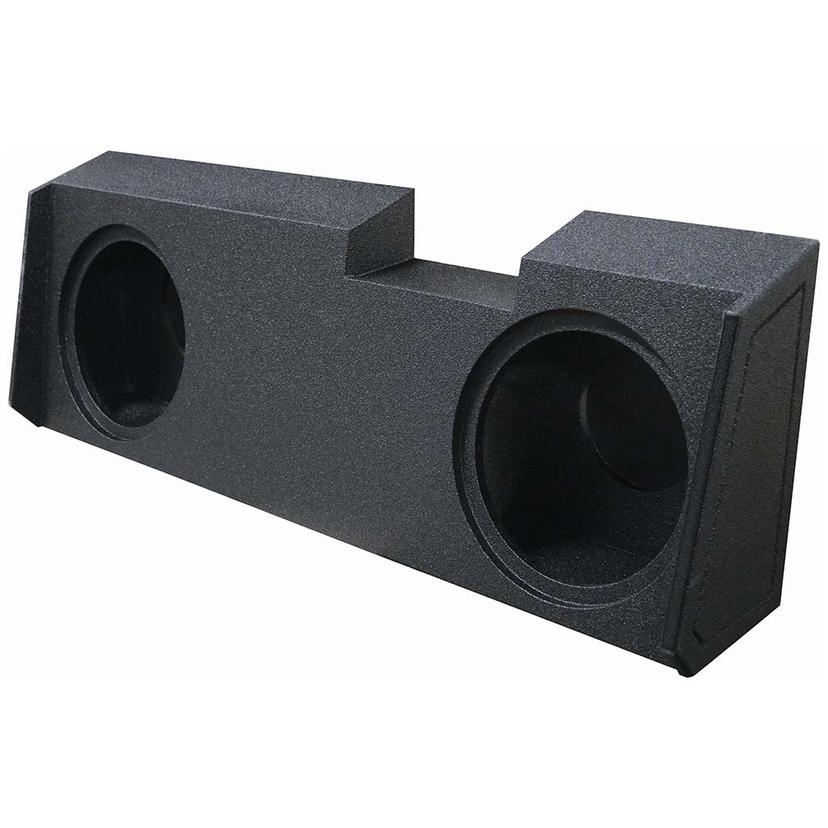 QPOWER QB GMC 12 2019 DUAL 12 INCH SEALED WOOFER BOX FOR 2019-2021 GM CREW & DOUBLE CAB