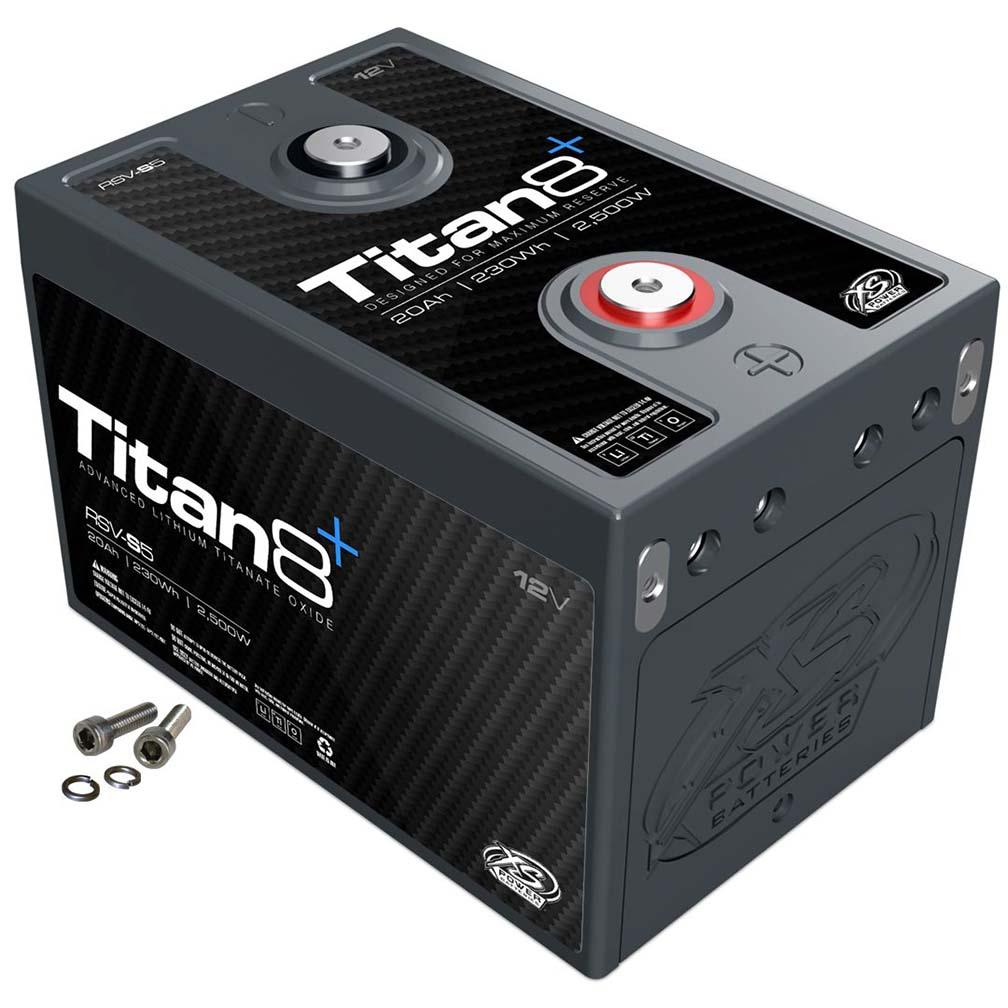XS POWER RSV-S5 Titan 8 Lithium Battery 20AH 500 CA 2500W - High quality product image showing XS POWER RSV-S5 Titan 8 Lithium Battery 20AH 500 CA 2500W details and features
