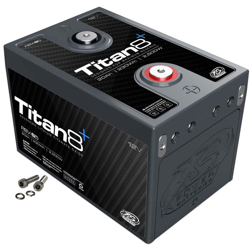 XS POWER RSV-S5 Titan 8 Lithium Battery 20AH 500 CA 2500W
