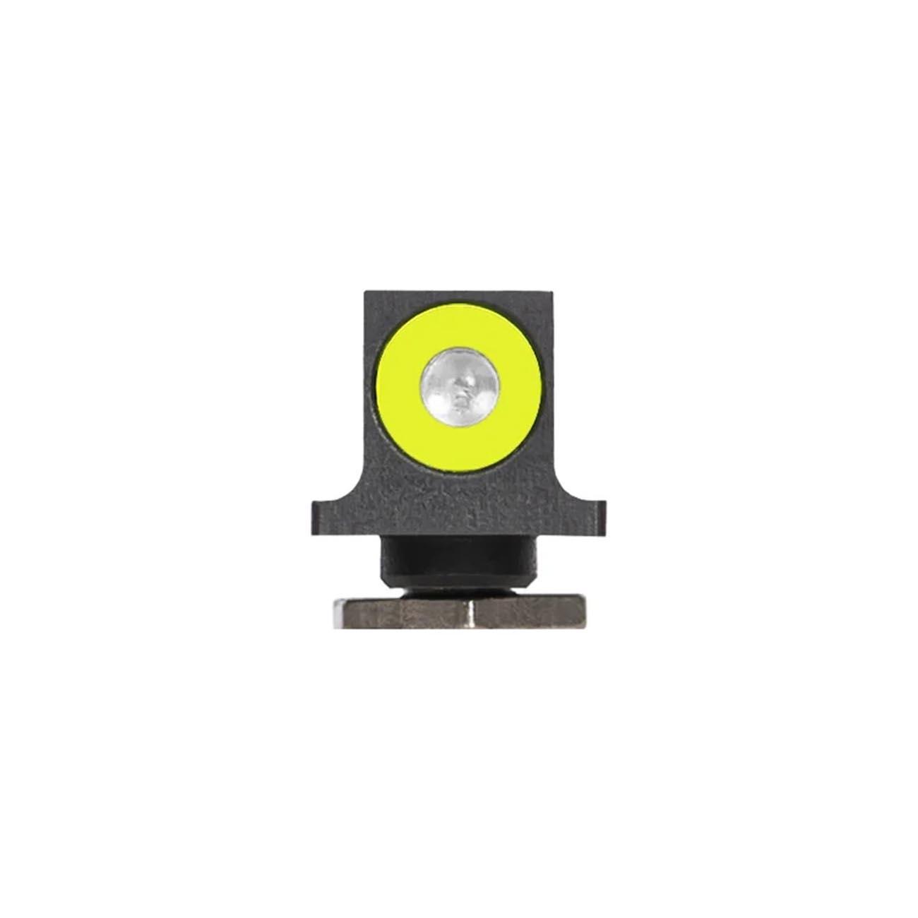 NIGHT FISION WAL275001YGXX Tritium Front Sight ONLY for Walther PPQ PPQ M2 P99 - Yellow Tritium Front Ring - High quality product image showing NIGHT FISION WAL275001YGXX Tritium Front Sight ONLY for Walther PPQ PPQ M2 P99 - Yellow Tritium Front Ring details and features