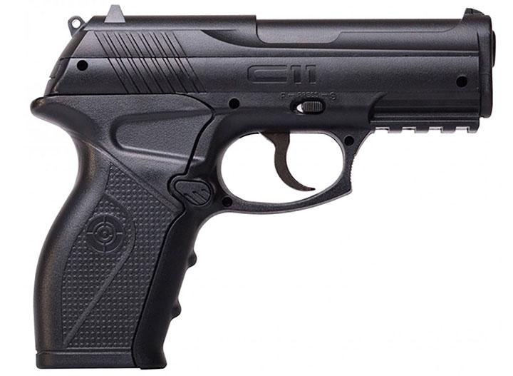 CROSMAN C11 Black Co2 Powered Semi-auto Bb Air Pistol