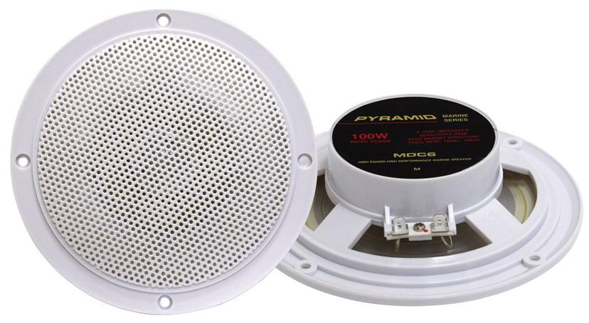 PYRAMID MDC6 Marine Speaker 5.25 INCH Dual Cone