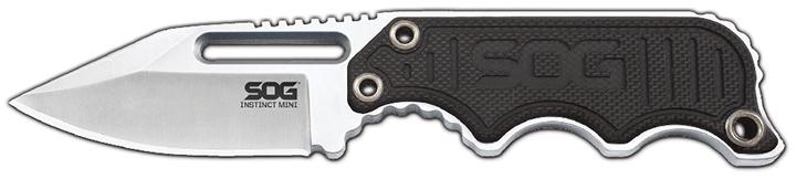 SOG NB1002-CP Instinct Mini Knife - G10 Handle Satin - High quality product image showing SOG NB1002-CP Instinct Mini Knife - G10 Handle Satin details and features