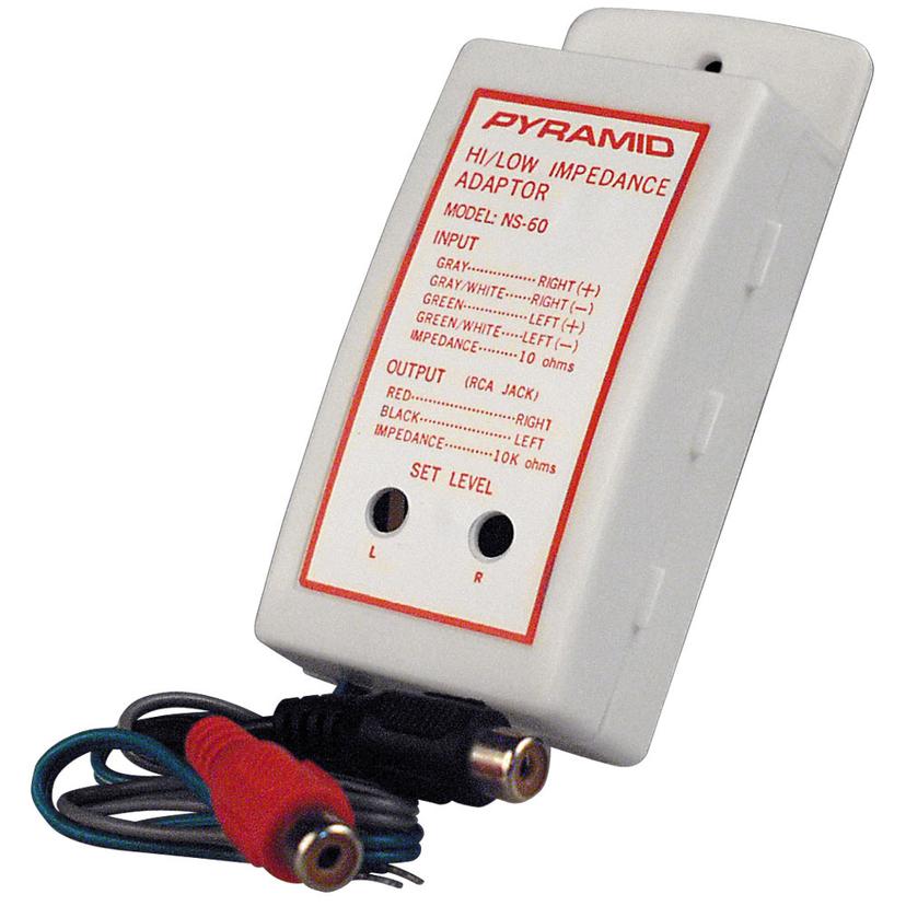 PYRAMID NS60 Rca Line Level Convertor By Tenna