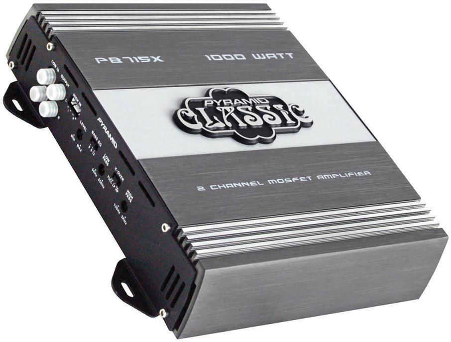 PYRAMID PB715X Classic 2 Channel 1000 Watt Amplifier - High quality product image showing PYRAMID PB715X Classic 2 Channel 1000 Watt Amplifier details and features