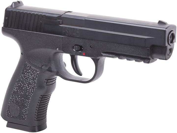 BENJAMIN PSM45 Spring Powered Single Shot Metal Slide Air Pistol - High quality product image showing BENJAMIN PSM45 Spring Powered Single Shot Metal Slide Air Pistol details and features