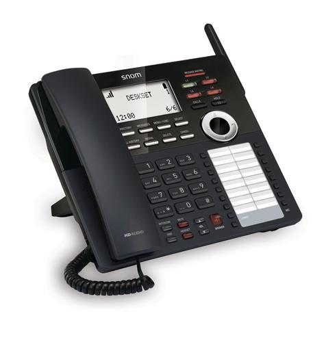 SNOM M18-KLE SIP DECT 4-Line Deskset - High quality product image showing SNOM M18-KLE SIP DECT 4-Line Deskset details and features