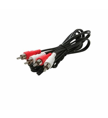 STEREN 255-135 25FT 2-RCA-Plugs to 2-RCA Plugs