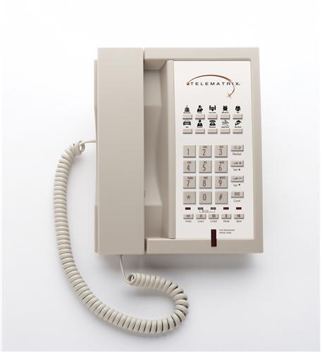 TELEMATRIX 3302MWD-ASH Two-line speakerphone - High quality product image showing TELEMATRIX 3302MWD-ASH Two-line speakerphone details and features