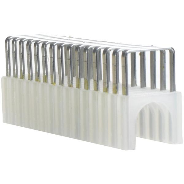 ARROW 591189 Clear T59 Insulated Staples for RG59 quad & RG6, 5/16 INCH x 5/16 INCH, 300 pk