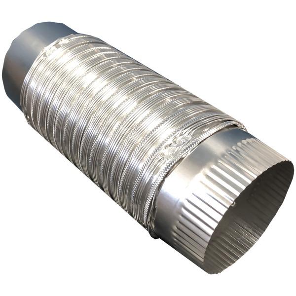 BUILDERS BEST 111564 4-Inch x 2-Foot Semi-Rigid Push-Fit Duct - High quality product image showing BUILDERS BEST 111564 4-Inch x 2-Foot Semi-Rigid Push-Fit Duct details and features