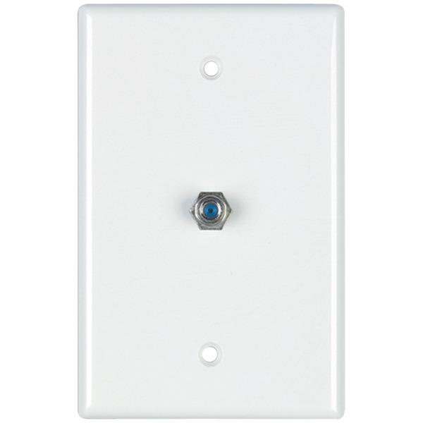 DATACOMM 32-2024-WH 2.4GHz Coaxial Wall Plate (White) - High quality product image showing DATACOMM 32-2024-WH 2.4GHz Coaxial Wall Plate (White) details and features