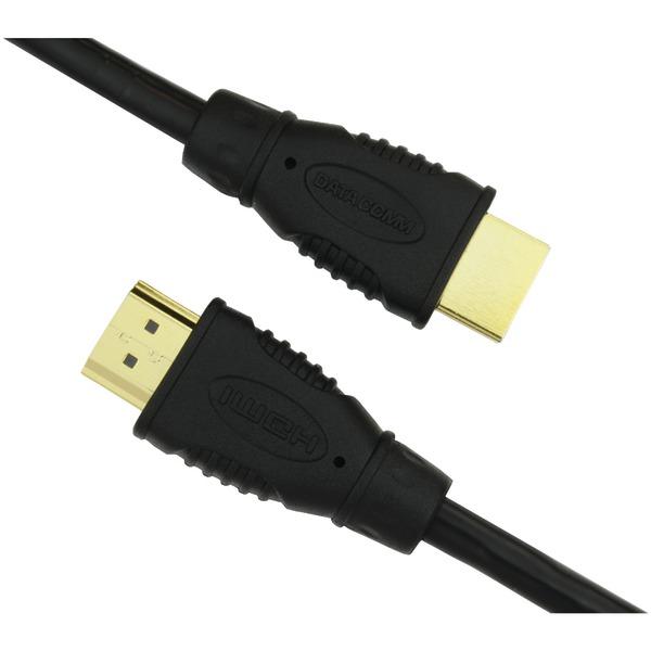 DATACOMM 46-1000-BK 10.2Gbps High-Speed HDMI Cable (1.5ft) - High quality product image showing DATACOMM 46-1000-BK 10.2Gbps High-Speed HDMI Cable (1.5ft) details and features