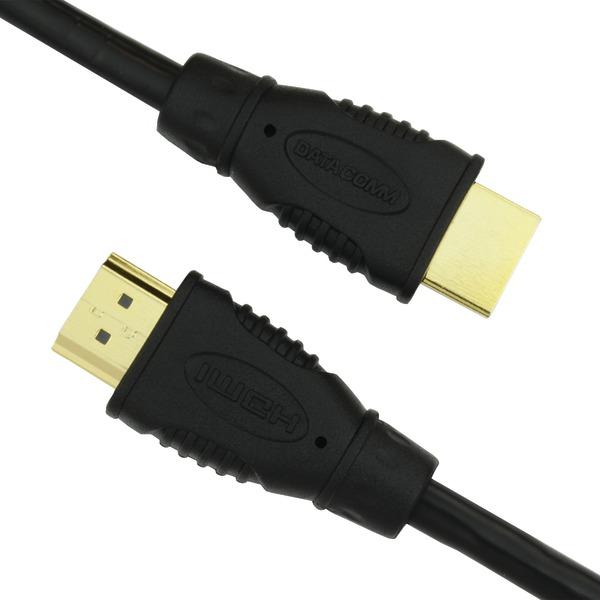 DATACOMM 46-1003-BK 10.2Gbps High-Speed HDMI Cable (3ft) - High quality product image showing DATACOMM 46-1003-BK 10.2Gbps High-Speed HDMI Cable (3ft) details and features
