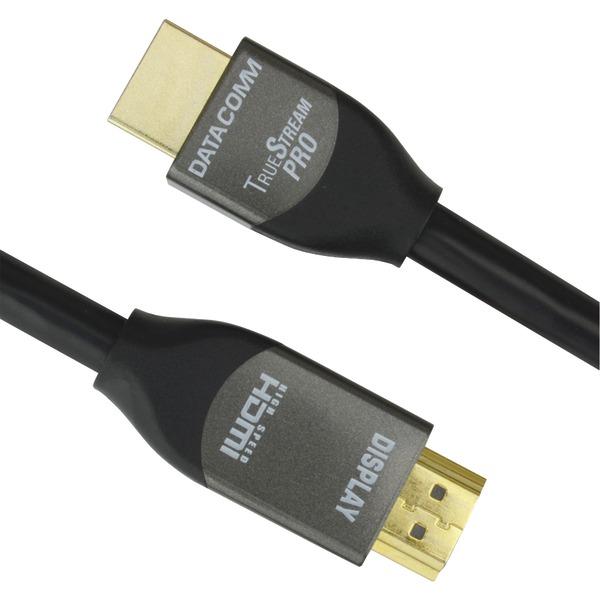 DATACOMM 46-1812-BK 18Gbps HDMI Cable (12ft)