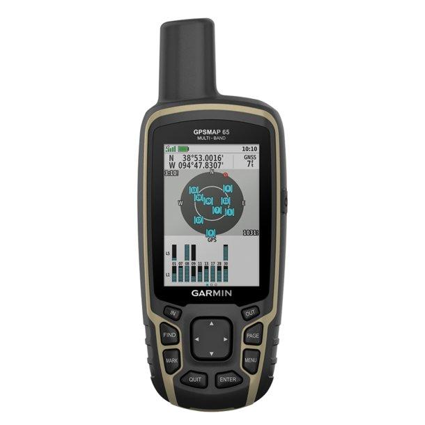 GARMIN 010-02451-00 GPSMAP 65 Multi-Band/Multi-GNSS Handheld - High quality product image showing GARMIN 010-02451-00 GPSMAP 65 Multi-Band/Multi-GNSS Handheld details and features
