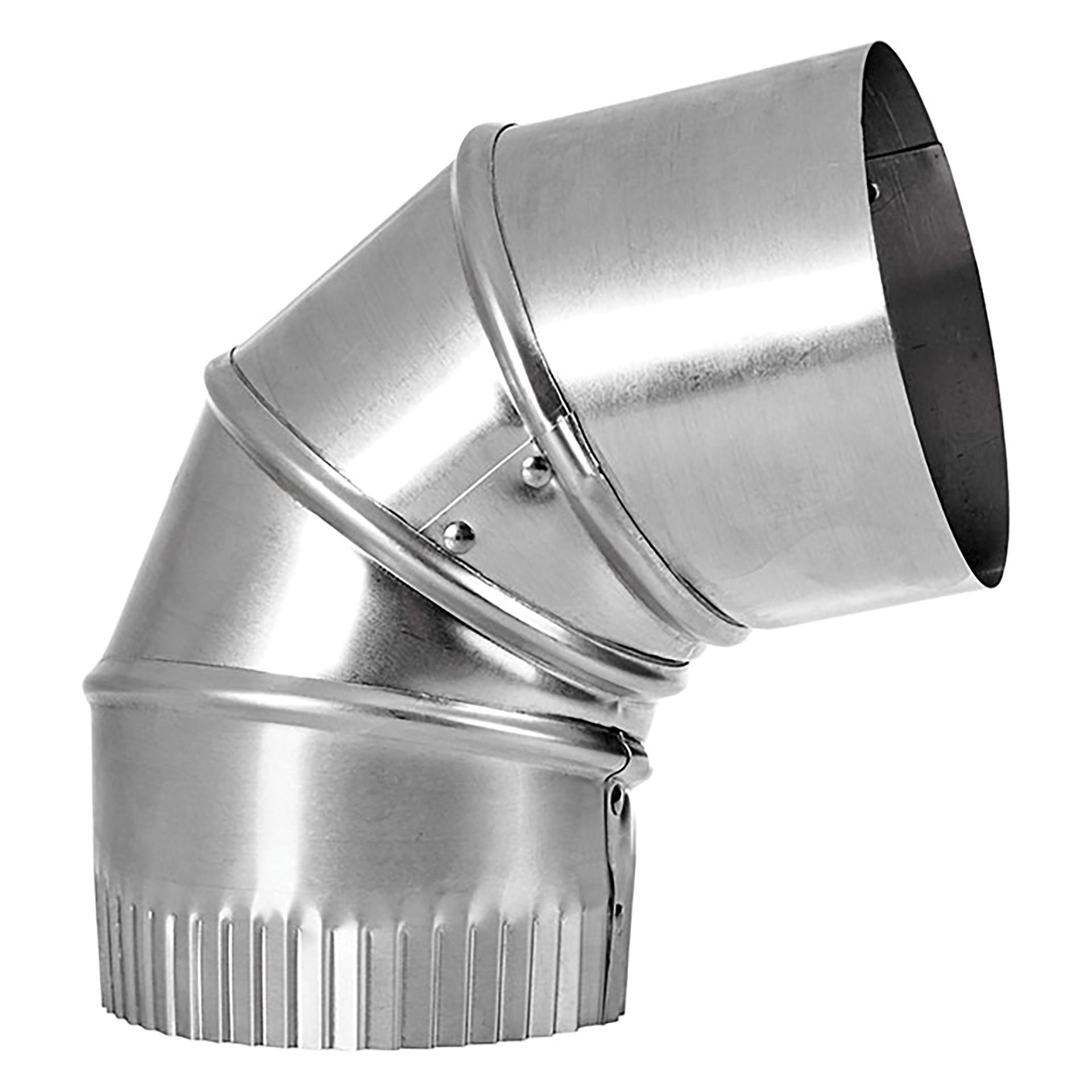 LAMBRO 2310 4-In. 90deg Aluminum Adjustable Elbow - High quality product image showing LAMBRO 2310 4-In. 90deg Aluminum Adjustable Elbow details and features