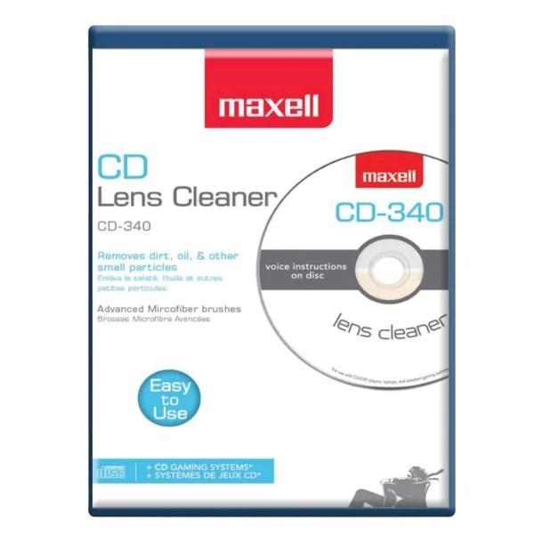 MAXELL 190048 Maxlink Pro CD/DVD CD-340 Laser Lens Cleaner - The Twister Group Tools product