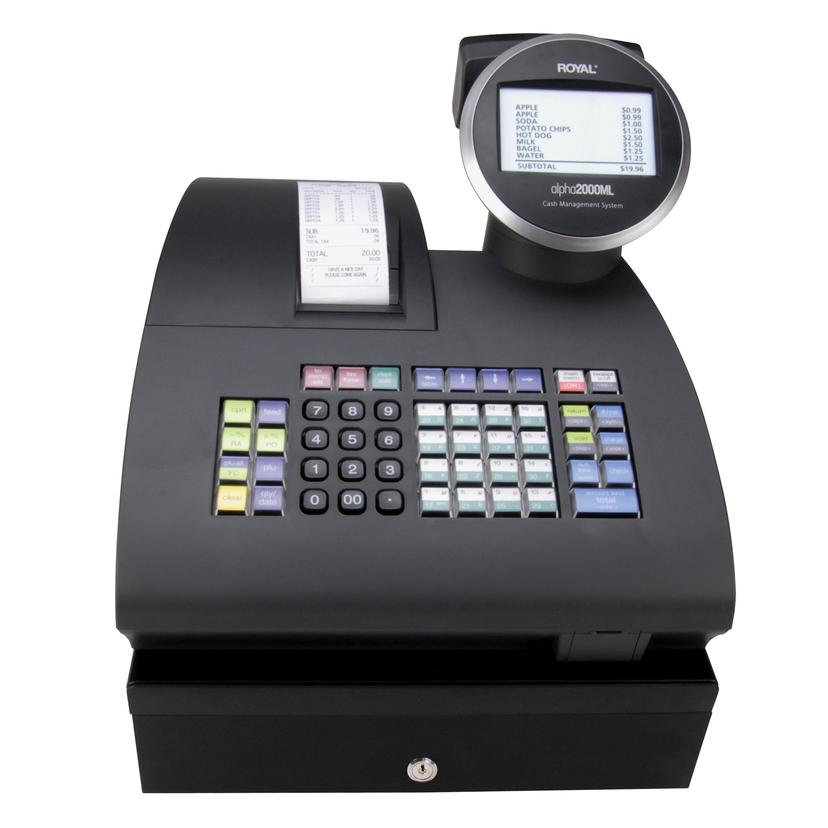 ROYAL 89396T 2000ML Electronic Cash Register