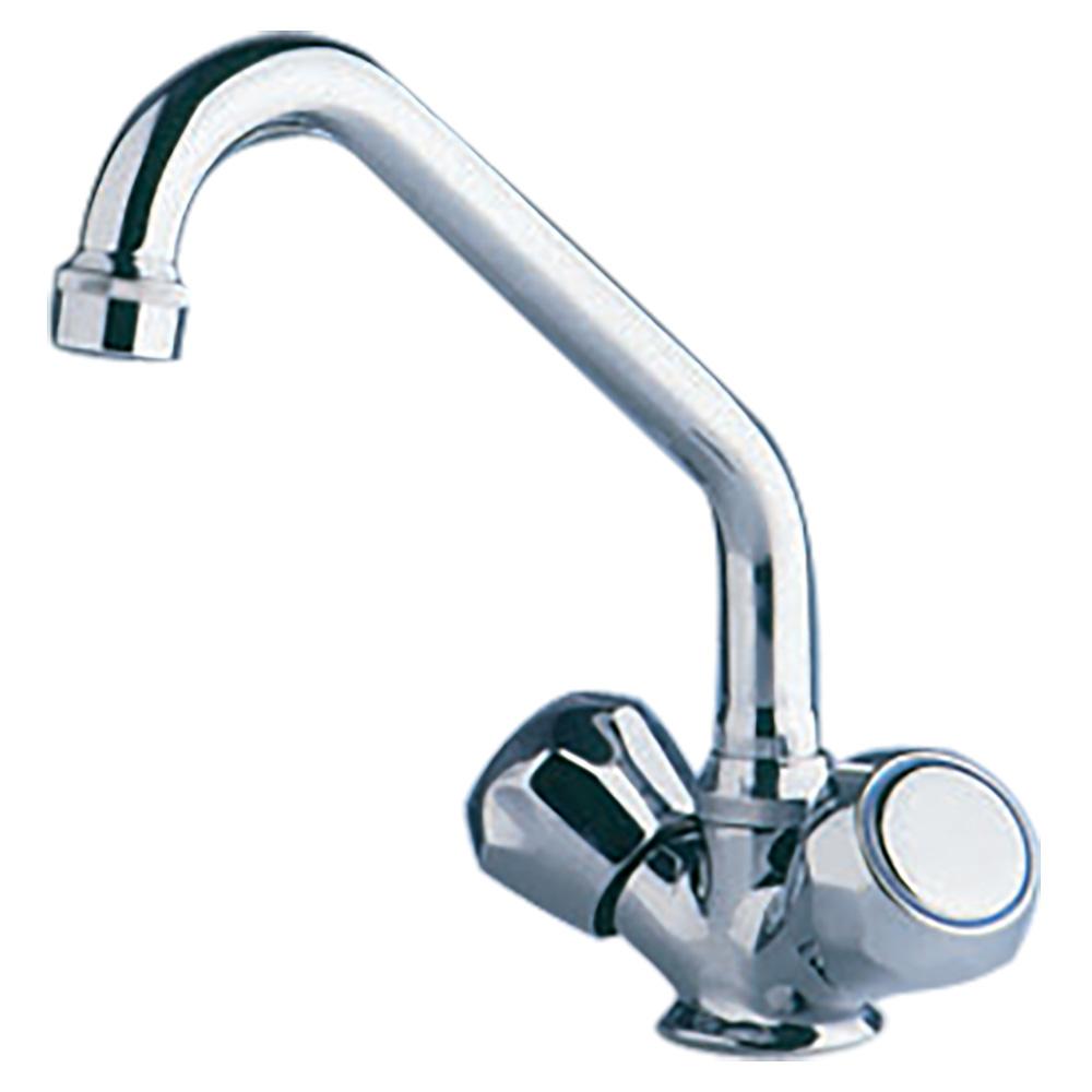 SCANDVIK 10422P CHROME GALLEY MIXER SWIVEL SPOUT - High quality product image showing SCANDVIK 10422P CHROME GALLEY MIXER SWIVEL SPOUT details and features
