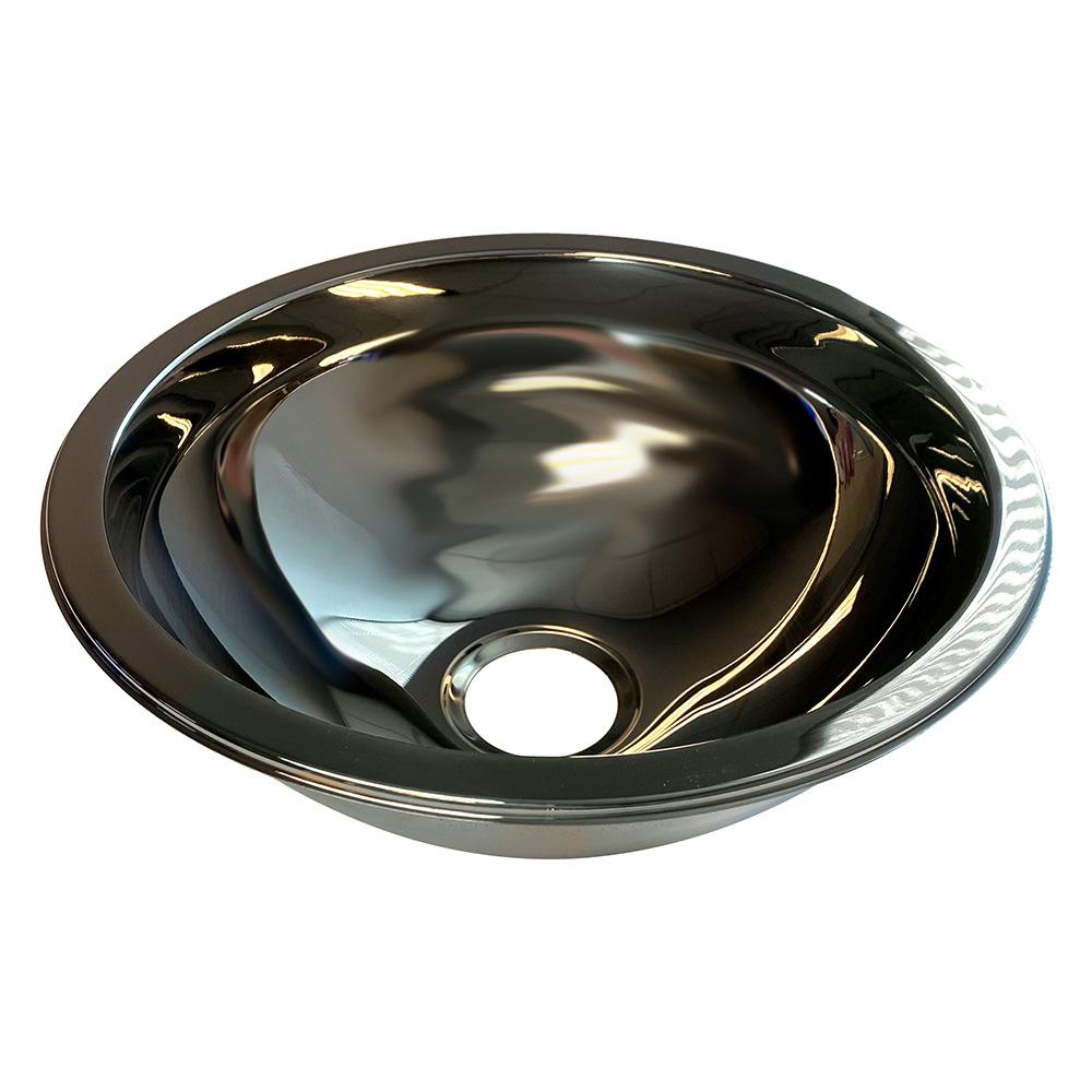 SCANDVIK 10201 11.5 INCHX5 INCH SS SINK BASIN - MIRROR FINISH - High quality product image showing SCANDVIK 10201 11.5 INCHX5 INCH SS SINK BASIN - MIRROR FINISH details and features