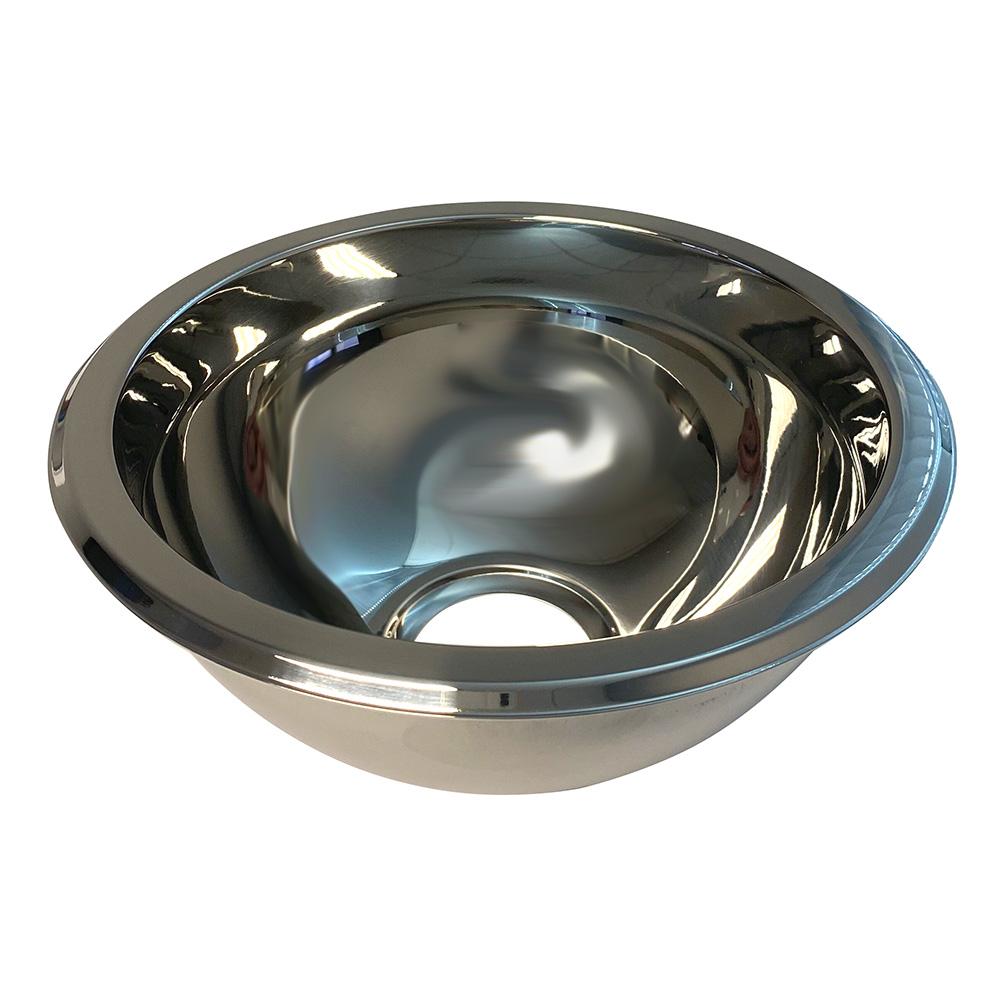 SCANDVIK 10923 SS SINK BASIN 9 INCH X 4 INCH - MIRROR FINISH - High quality product image showing SCANDVIK 10923 SS SINK BASIN 9 INCH X 4 INCH - MIRROR FINISH details and features