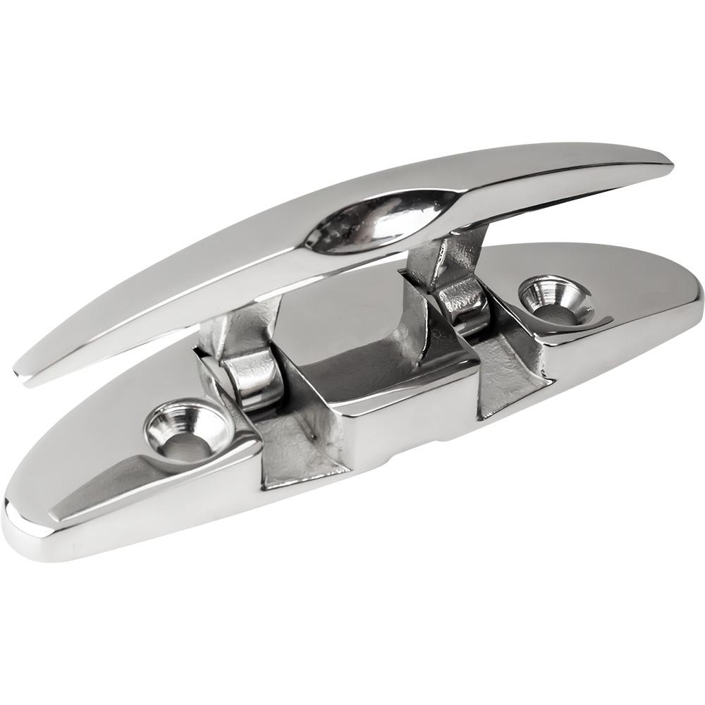 SEA-DOG 041125-1 5 INCH Oval SS Folding Cleat - High quality product image showing SEA-DOG 041125-1 5 INCH Oval SS Folding Cleat details and features