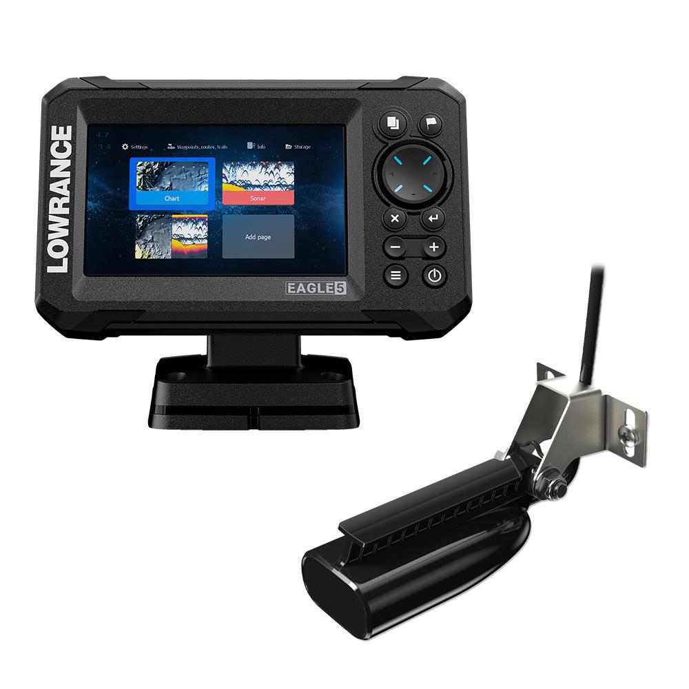 LOWRANCE 000-16111-001 Eagle 5 Combo w/SplitShot Transducer - The Twister Group product