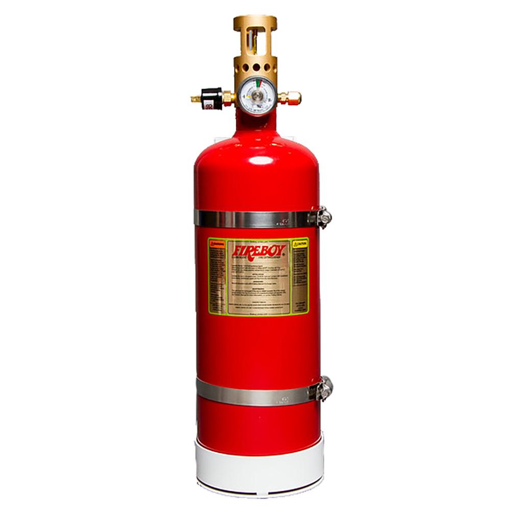 FIREBOY-XINTEX CG0225NVC-F Automatic Vertical Fire Extinguisher w/Heavy Duty Bracket - 225 Cubic Feet Volume Protected - High quality product image showing FIREBOY-XINTEX CG0225NVC-F Automatic Vertical Fire Extinguisher w/Heavy Duty Bracket - 225 Cubic Feet Volume Protected details and features