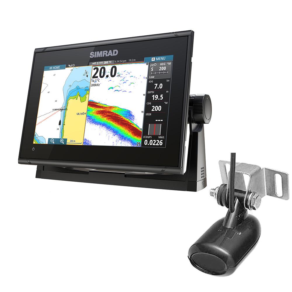 SIMRAD 000-16293-001 GO9 XSE Combo w/Transom Mount Transducer 83/200 kHz - The Twister Group product